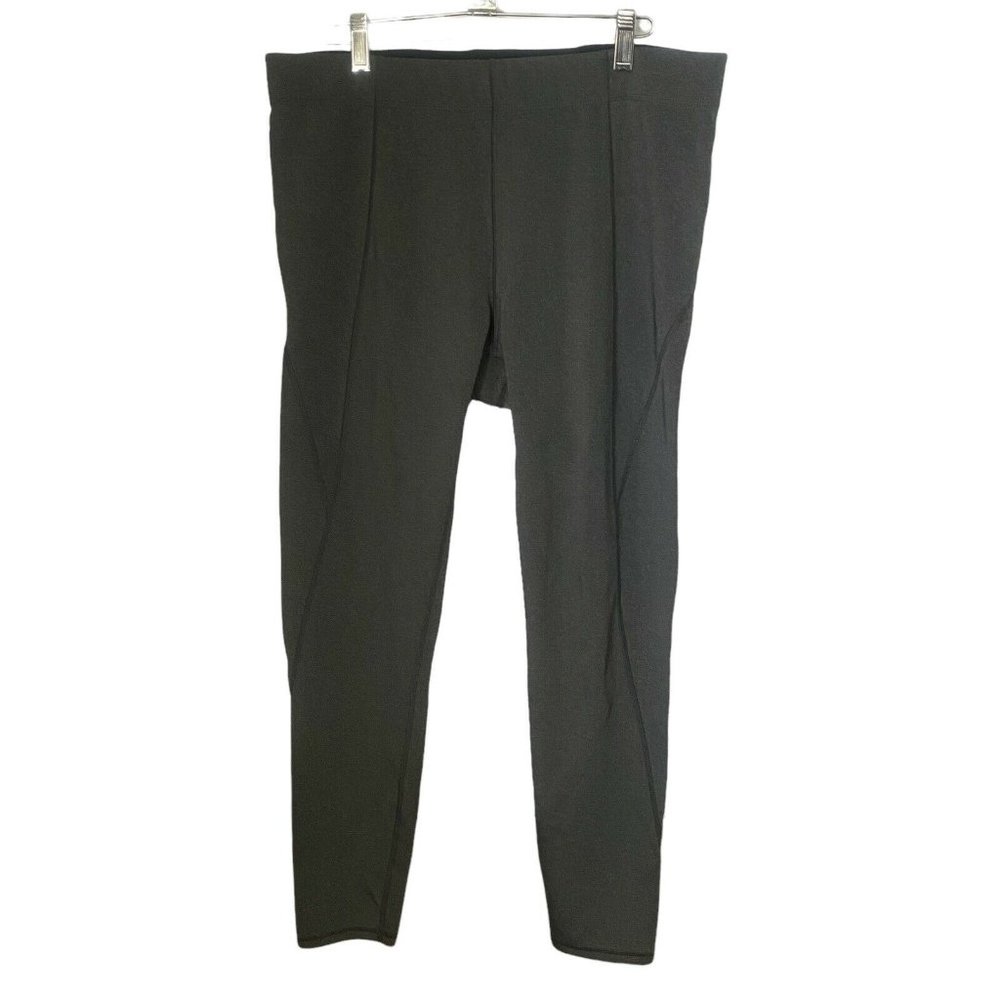 Ivy Park Gray Yoga Pants Leggings Activewear Women Size XL Stretchy Pull On Gym